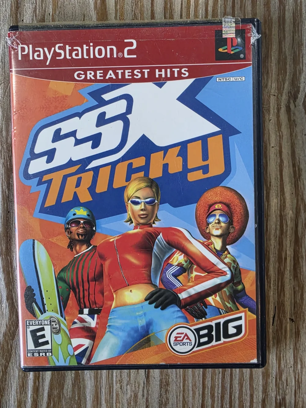 Sony PlayStation 2 SSX Tricky Greatest Hits - Red & Blue Cover